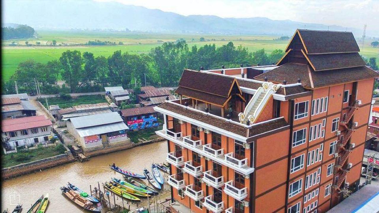 Thousand Island Hotel Inle Lake Bagian luar foto