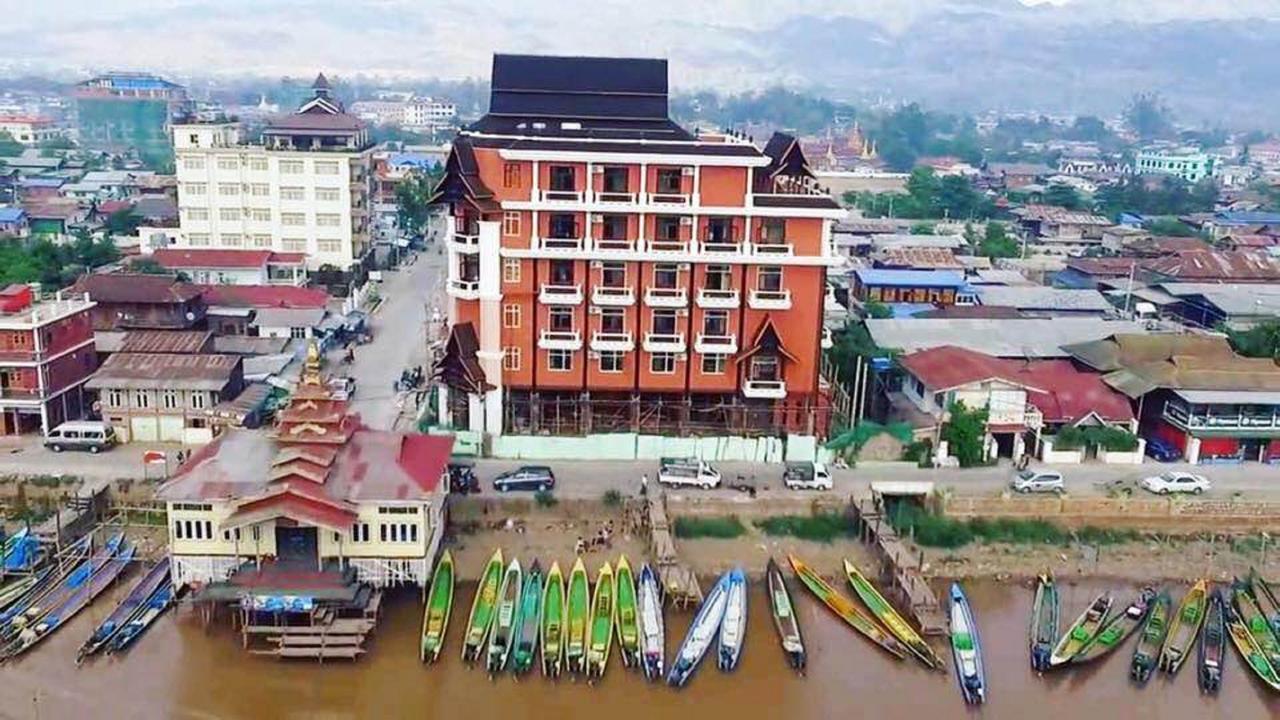Thousand Island Hotel Inle Lake Bagian luar foto